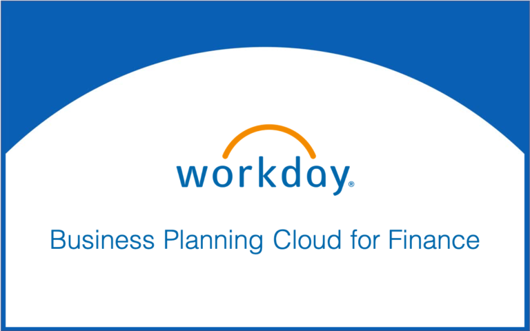 Business Planning Cloud for Finance