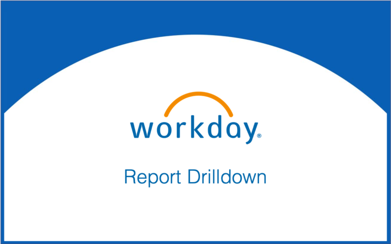 Report Drilldown