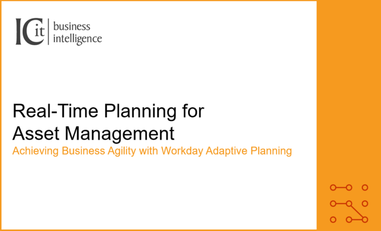 Real-Time Planning for Asset Management