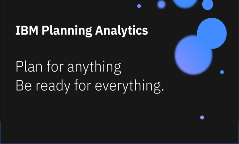 Infographic: IBM Planning Analytics: Plan for anything be ready for everything