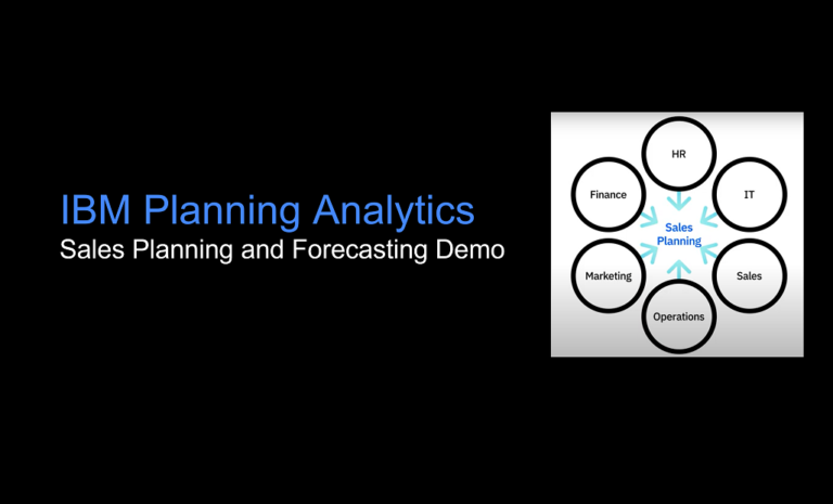 Sales Planning and Forecasting Demo