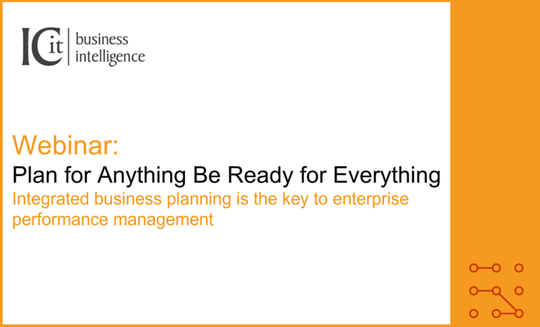 Webinar: Plan for Anything, Be Ready for Everything​