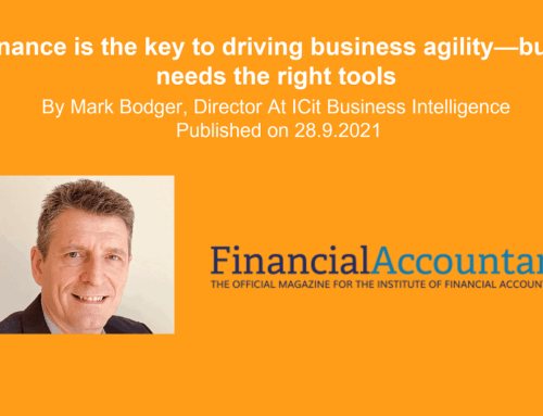 Finance is the key to driving business agility
