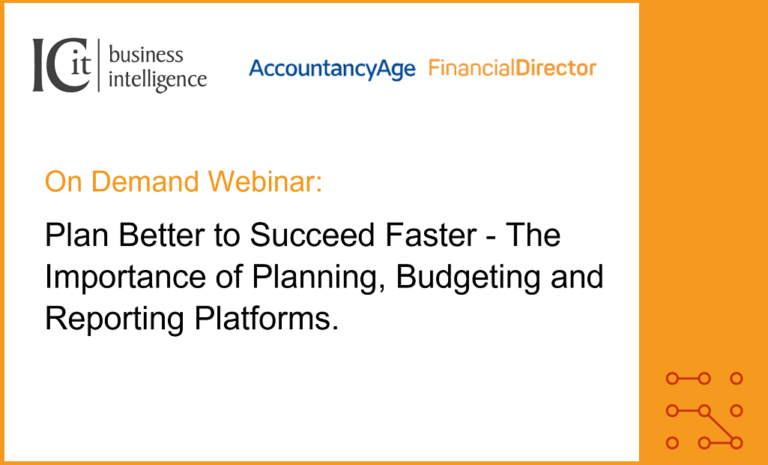 Webinar: Plan Better to Succeed Faster-The Importance of Planning, Budgeting and Reporting Platforms