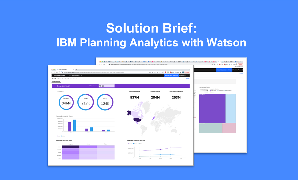 Solution Brief: IBM Planning Analytics with Watson