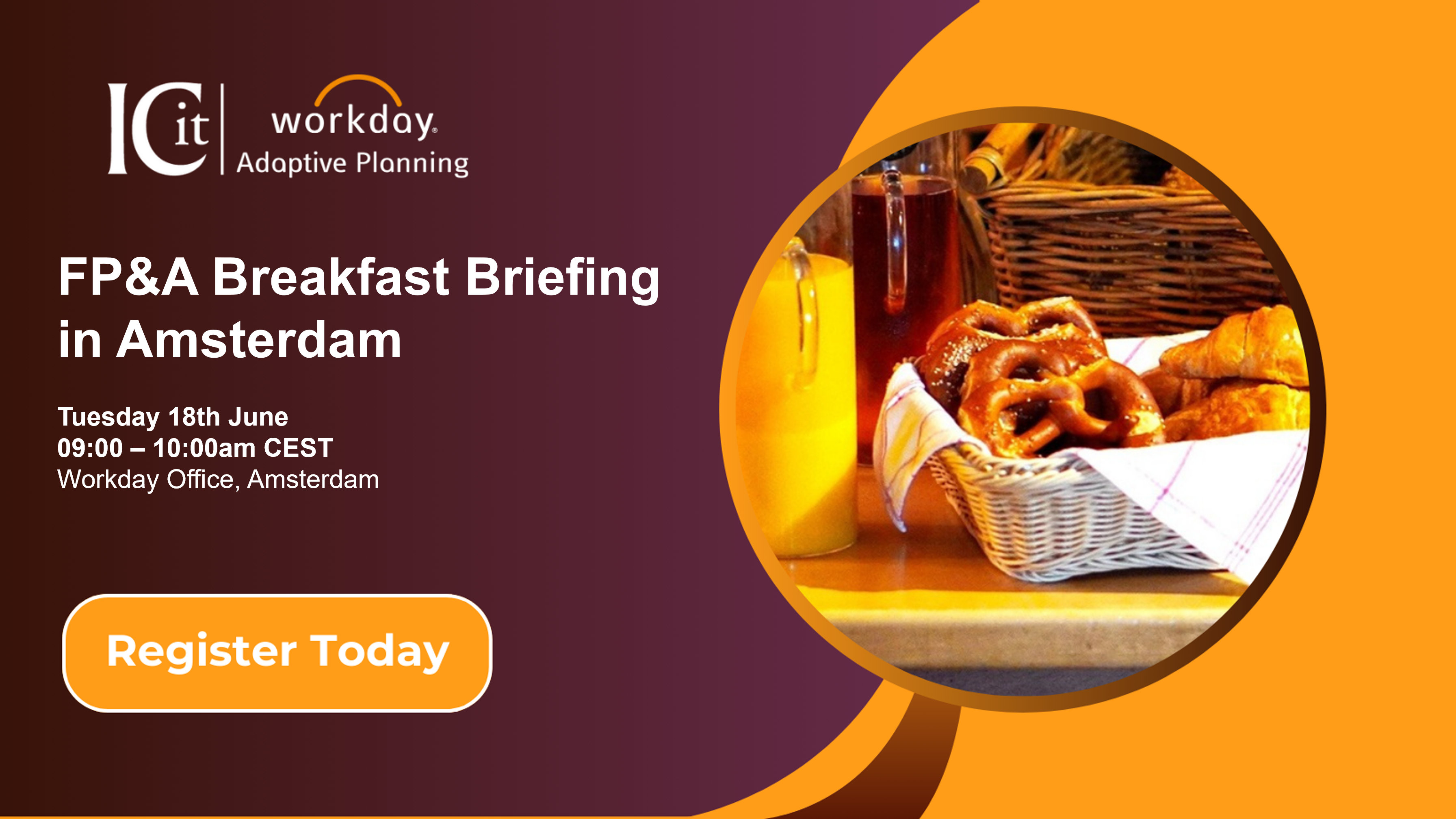 FP&A Breakfast Briefing at Workday, Amsterdam - June 2024 1