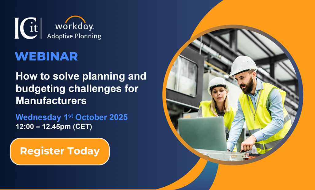 How to solve planning and budgeting challenges for Manufacturers​ Webinar