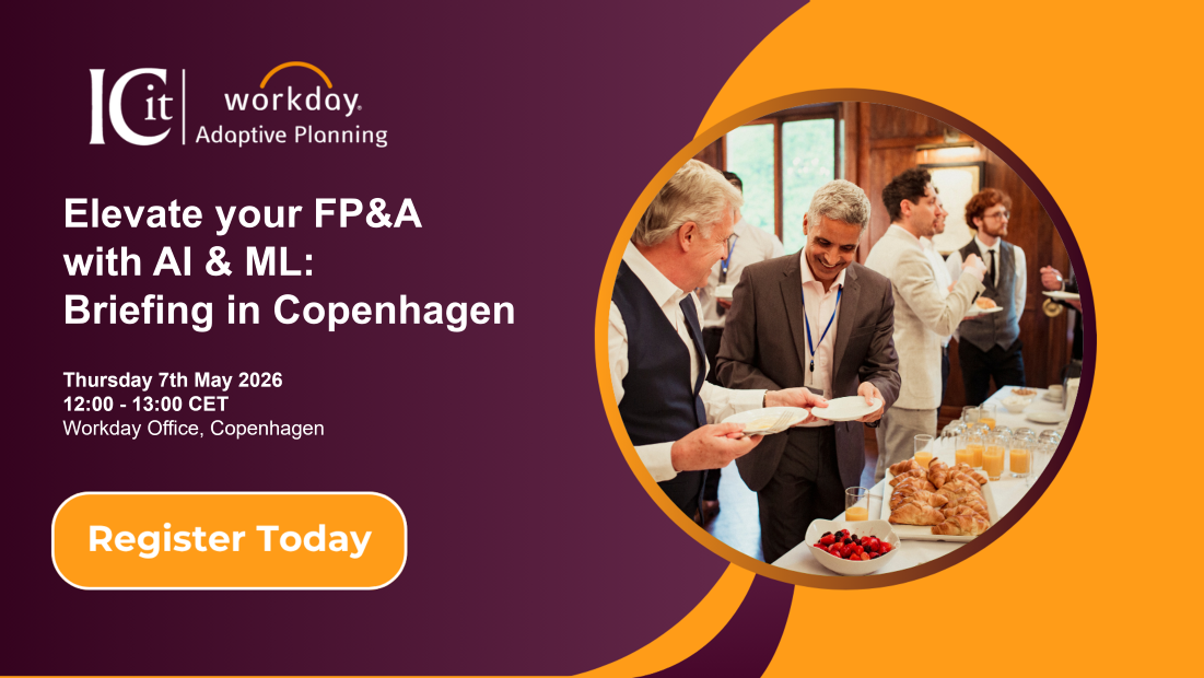Elevate your FP&A with AI & ML: Briefing in Copenhagen - May 2026 1 Copenhagen Lunch May 7th